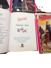 Lot of 18 Vintage Barbie & Friends Book Club Grolier Hardcover Books 90s Mattel