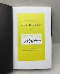 Yes Please by Amy Poehler SIGNED First Edition 1st Printing 2014 Hardcover