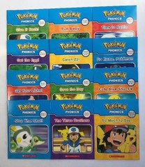 Pokemon Phonics Childrens Books Learning to Read Early Readers Lot 12