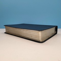 Kenneth Copeland Bible 1991 Genuine Leather Navy Blue Reference Concordance KJV