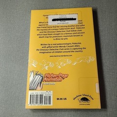 Paleo Joe Dinosaur Detective Club 2 Both Signed Book Lot Stegosaurus Sabertooth