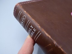 NKJV Ultrathin Reference Bible, Brown/Pink LeatherTouch with Magnetic Flap