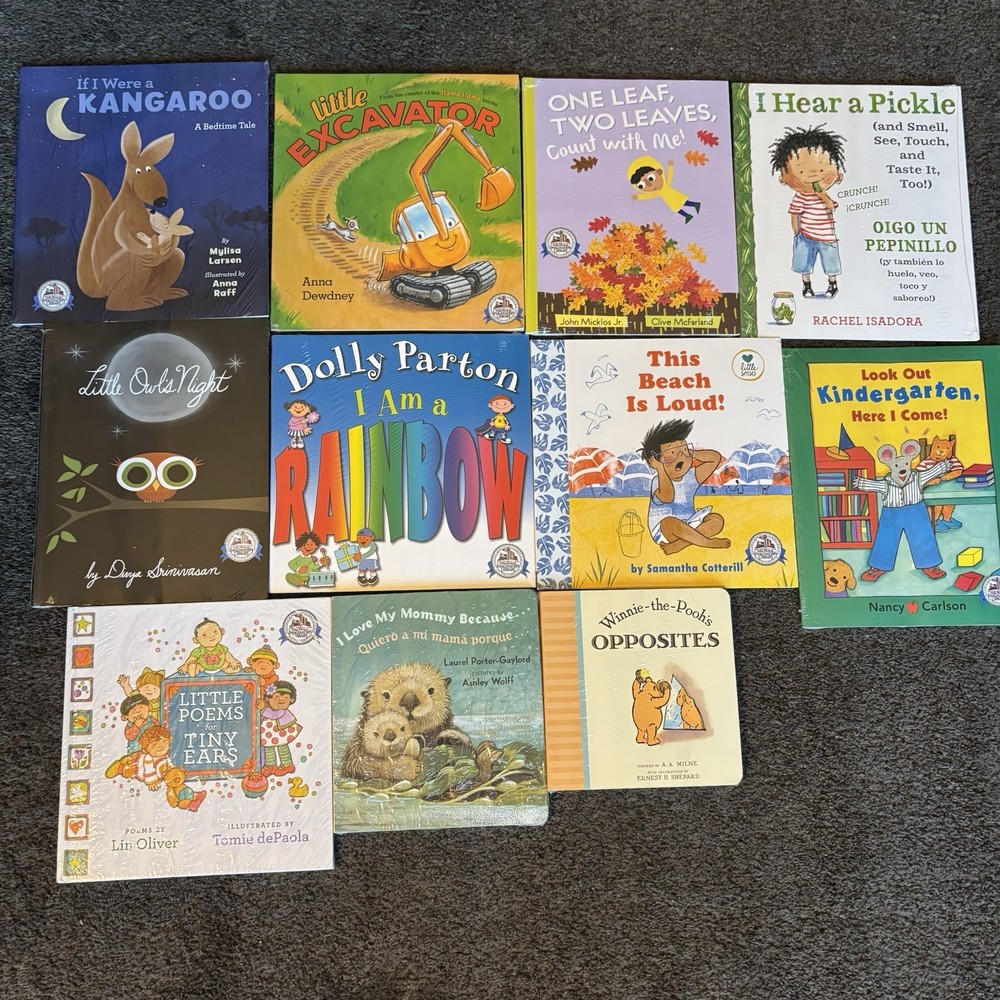 Lot of 11 Brand New Kids Books Wrap Sealed Children’s Story Mixed Titles/Authors