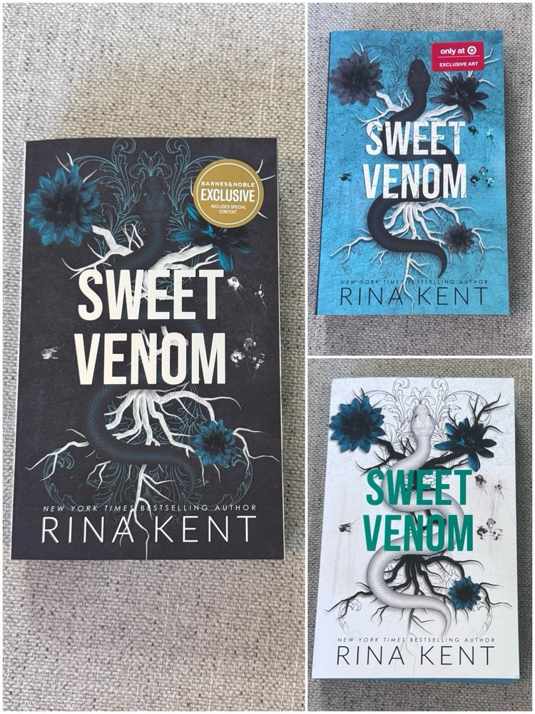 Sweet Venom Rina Kent Bundle Barnes & Noble Target Exclusive & Deluxe Edition