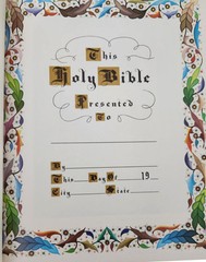 Holy Bible King James Version Red Letter Edition Family 1971 Heirloom Hardcover