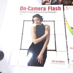 Photography Book Lot of 3: Ziser Captured by the Light, Flash, Digital Simplifie