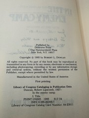 In the Enemy Camp Robert L. Duncan Signed 1st Ed 1985 Delacorte
