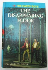 Hardy Boys The Disappearing Floor Hardcover Book #19 1977 Print White Multi EP