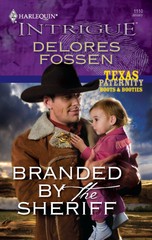 Branded by the Sheriff – Fossen, Delores – mass market paperback – Good