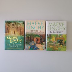 Maeve Binchy 3x Bundle 1st Edition Hardcover Whitethorn Woods Quentins Tara Road