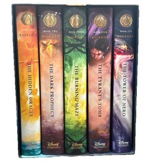 Trials of Apollo 5 Book Hardcover Box Set – Rick Riordan Disney Hyperion 2020
