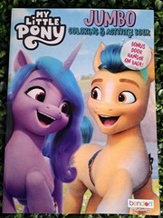 My Little Pony Jumbo Coloring &Activity Book 2022 With Door Hanger Brand New