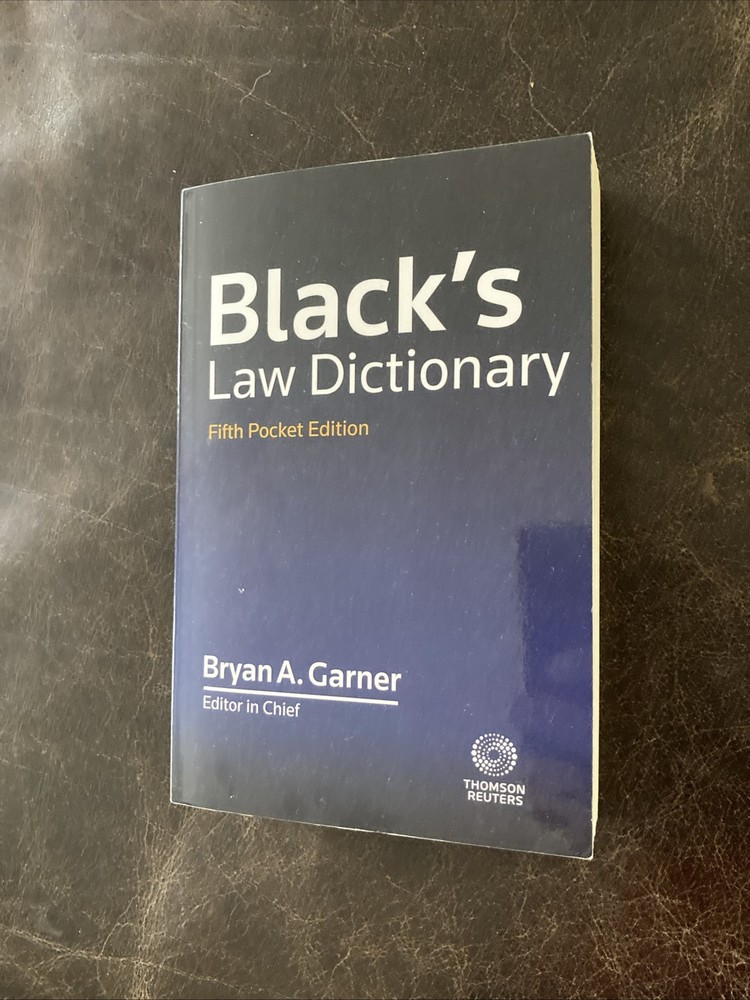 Black’s Law Dictionary – Fifth Pocket Edition – Paperback
