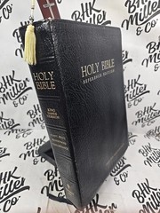 Holy Bible Reference Edition 1976 KJV Giant Print Thomas Nelson W/Bookmark