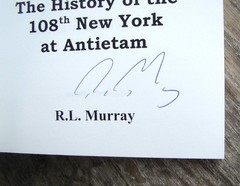 Before The Appointed Time ~2001 PB~ Murray SIGNED Antietam Civil War 108th NY