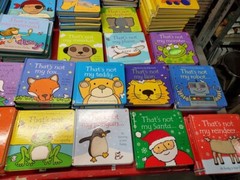 LOT OF 5 USBORNE KIDS TOUCHY-FEELY „THAT’S NOT MY” BOARD BOOKS – RANDOM *MIX*