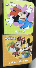 Lot of 10 Walt Disney MINNIE MOUSE Mini Board Books 2.75″ X 2.75″ from 2019