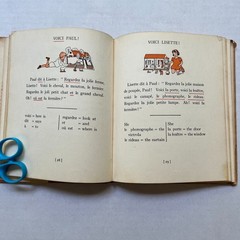 A French Book to Read All By Yourself by Helene Octave Vintage 1950s 102 pages