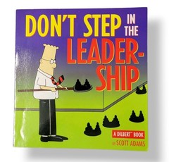 Delbert Book Comics Don’t Step In The Leader-Ship 1999 Scott Adams Paperback