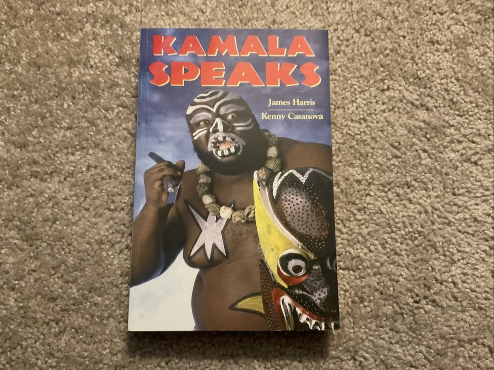 Kamala Speaks – WWF / WWE – James Harris – Wrestling – AUTOGRAPHED / SIGNED Book