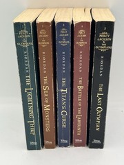 Percy Jackson & the Olympians Complete Set 1-5 Rick Riordan Paperback Books