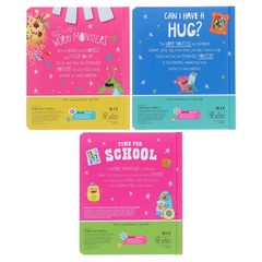 Very Hungry Worry Monsters Touch & Feel Library 3 Books Set – By Rosie Greening