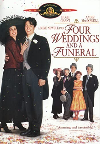 Four Weddings and a Funeral DV – DVD – VERY GOOD