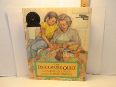 children’s picture book PATCHWORK QUILT by FLOURNOY illus JERRY PINKNEY 1985 hc