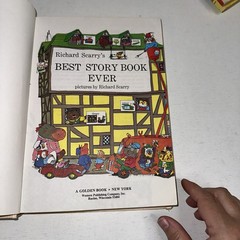 Richard Scarry’s Best Story Book Ever Western Publishing Poetry & Fable Book VG