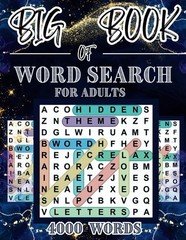 4000 Giant Book of Word Search For Adults (200 Themed Puzzles): Wordsearches…