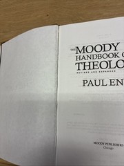 Moody Handbook of Theology by Paul P. Enns (2008, Hardcover) – GOOD