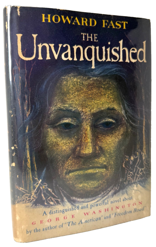 The Unvanquished, Howard Fast, 1946 Tower Books HCDJ in Mylar, Very good