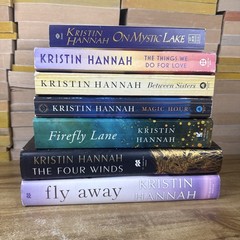 Lot 7 Kristin Hannah Books 2 Hardcover 5 Paperback Mystic Lake Fly Away Firefly