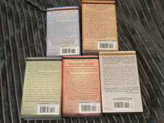 GAME OF THRONES BOOK SET 1-5 GEORGE R.R. MARTIN A SONG OF ICE AND FIRE SERIES