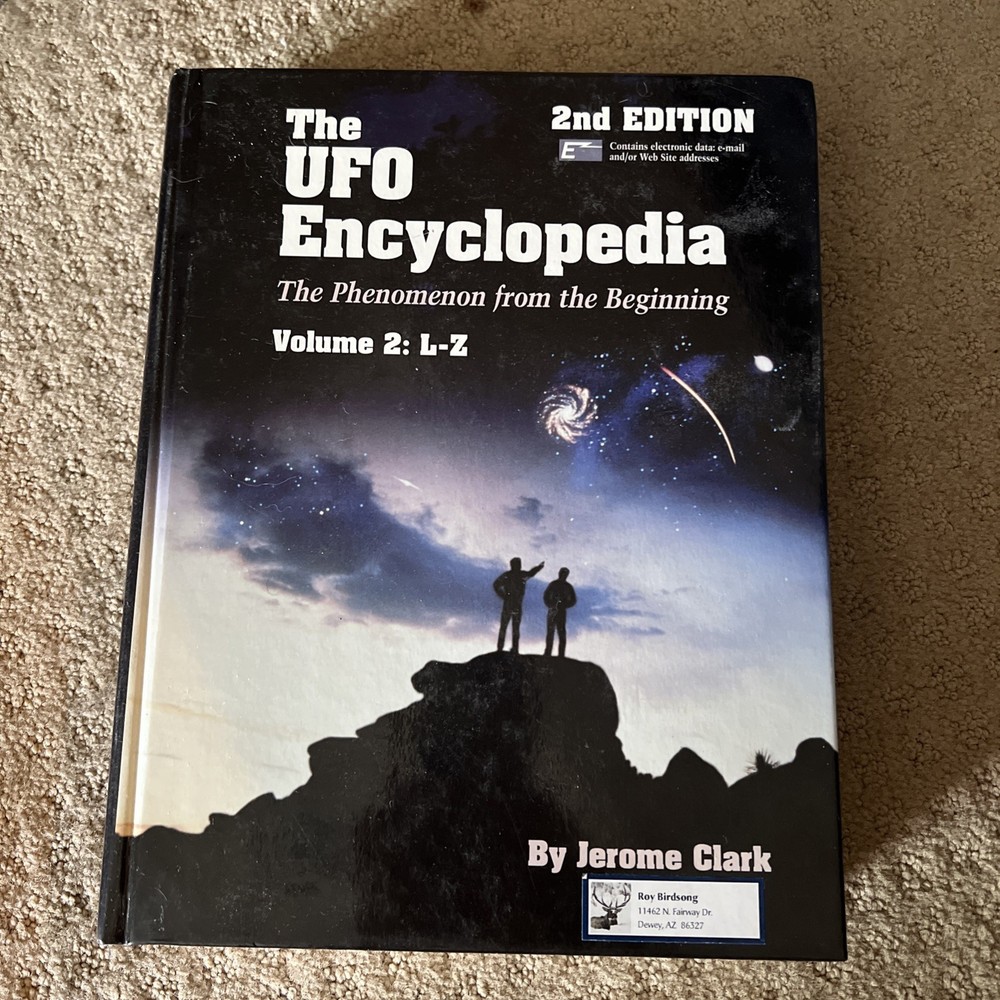 The UFO Encyclopedia : The Phenomenon from the Beginning (Volume 2 Only) HB