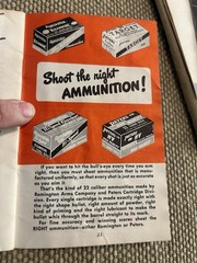 How To Be A Crack Shot 1950s Rifle Instruction Manual