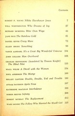 5 Vintage PBs: The Best From Fantasy & Science Fiction, Boucher (ed), 3, 4, 8-10