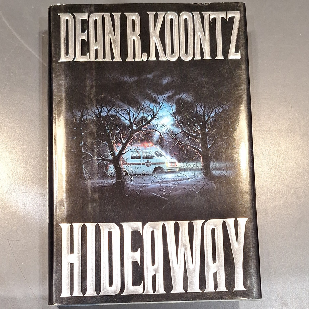 Dean R. Koontz Hideaway Hardcover (1992) G.P. Putnam’s Sons Horror w/ DJ
