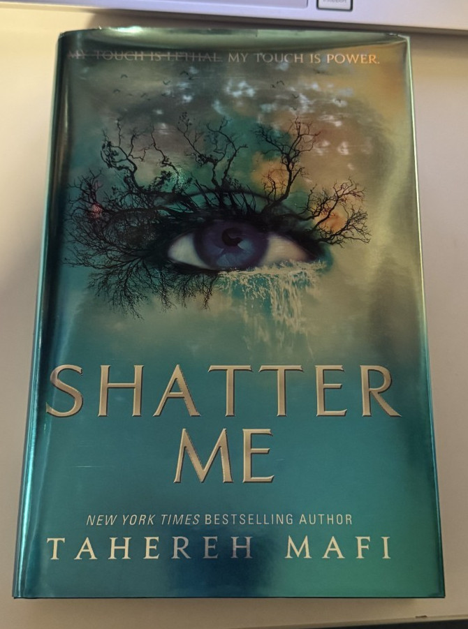 Shatter Me Fairyloot Edition Tahereh Mafi Reversable Dust Jacket NOT IN PRINT