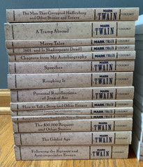 The Oxford Mark Twain 29 Vol Paperback Book Full Set Shelley Fisher Fishkin 2010