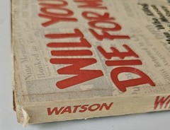 Will You Die For Me? by Tex Watson as told to Chaplain Ray 1978 PB