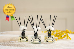Reed Diffuser Set 6.7Oz 200Ml French Lavender Scented Diffuser with Sticks Home
