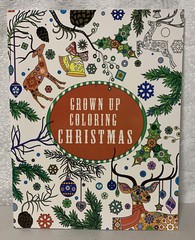 Grown Up Coloring Christmas Book Vision St 24 Pages Craft For Christmas