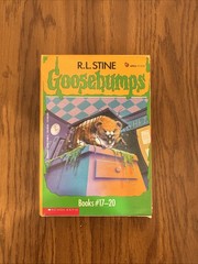 Goosebumps 4 Books Boxed Gift Set #17 – #20 R.L Stine Vtg Teen Horror 1994 PB