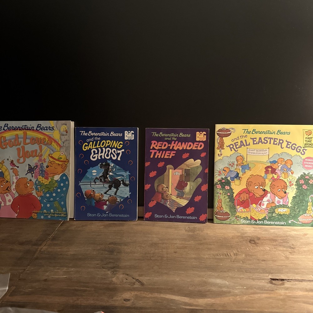 Berenstain Bears Book Lot Or 4