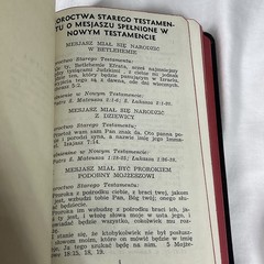 New Testament: Nowy Testament Polish Script Font Bible 6.25″x4″ NOS