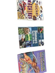 Dinosaur Activity Books, Stickers, Reading Books And Super Hero Coloring Book