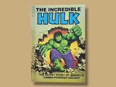 Vintage 1981 Incredible Hulk Secret Story Gamma-Powered Goliath Marvel Hardcover