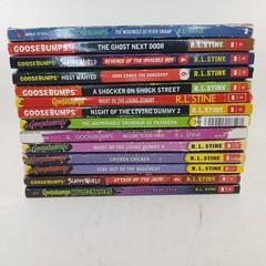90s/2000’s Lot of 14 Scholastic (4) 1st Printing Goosebumps Books RL Stine