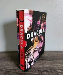 Dracula Bram Stoker Arcturus Hardcover Red Cloth Silver Foil Slipcase Gothic Art